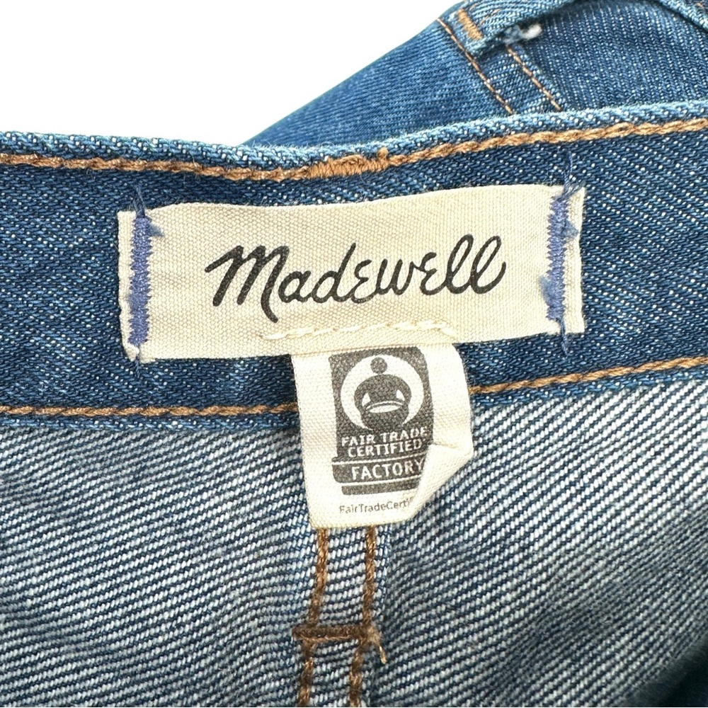 Madewell Baggy Straight Jeans in Dark Worn Indigo Wash sz 29 - Picture 8 of 13